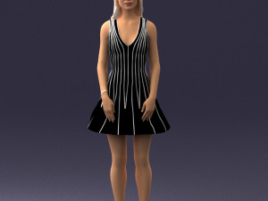 blondie girl 0604 3D Model