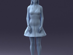 blondie girl 0604 3D Model