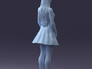 blondie girl 0604 3D Model