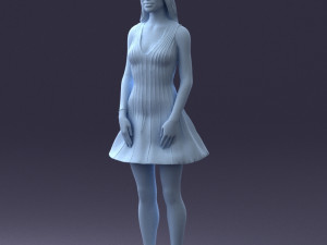 blondie girl 0604 3D Model