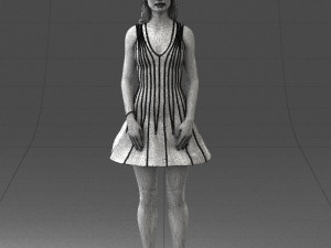 blondie girl 0604 3D Model