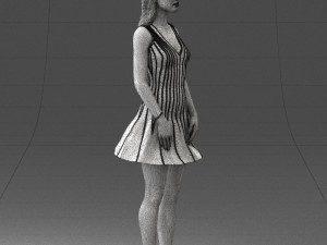 blondie girl 0604 3D Model