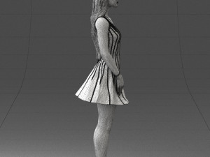 blondie girl 0604 3D Model