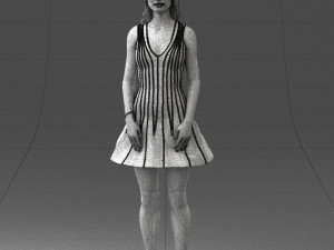 blondie girl 0604 3D Model