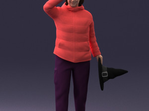 womanwithhat0111obj 3D 프린트 모델