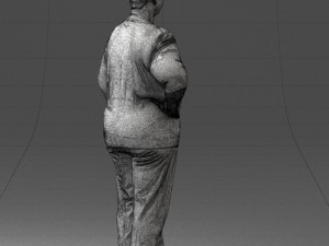 000098 Elderly Woman 1222 Modelo 3D