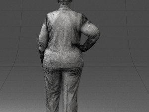 000098 Elderly Woman 1222 Modelo 3D