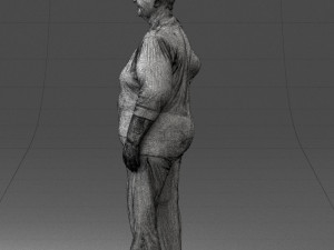 000098 Elderly Woman 1222 Modelo 3D