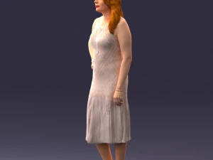 posed woman 0430 3D Model
