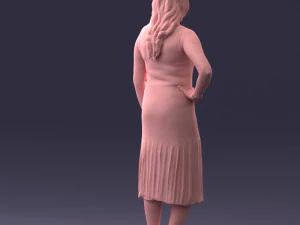 posed woman 0430 3D Model