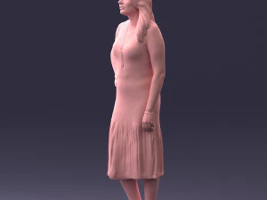 posed woman 0430 3D Model