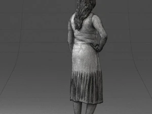 posed woman 0430 3D Model