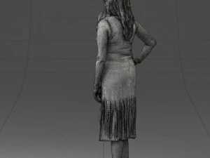posed woman 0430 3D Model