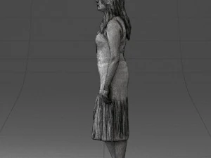 posed woman 0430 3D Model