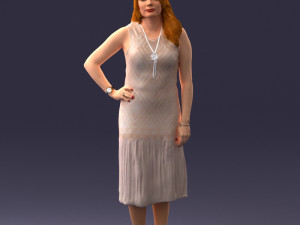 posed woman 0430 3d print ready 3D Print Model