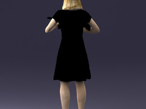gangster girl 0921-1 3d print ready 3D Принт Модель