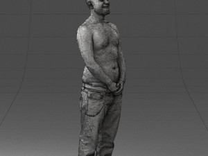 tatoo man 0831 3d print ready Model Cetak 3D