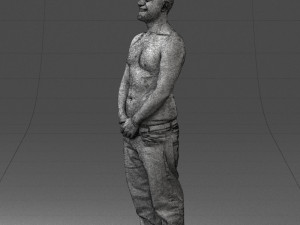 tatoo man 0831 3d print ready Model Cetak 3D