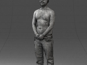 tatoo man 0831 3d print ready Model Cetak 3D