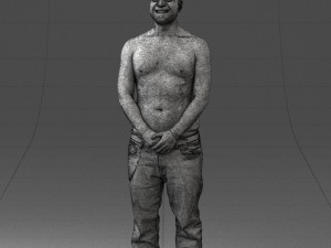 tatoo man 0831 3d print ready Model Cetak 3D
