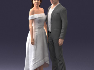 style couple 0219 3D 模型