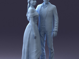 style couple 0219 3D 模型