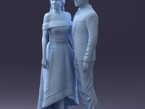 style couple 0219 3D 模型