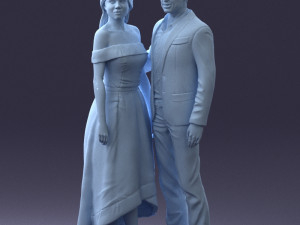 style couple 0219 3D 模型