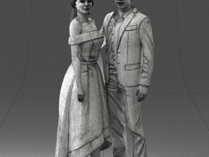 style couple 0219 3D 模型