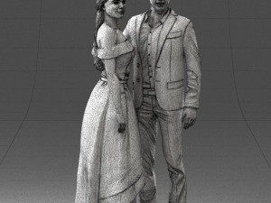 style couple 0219 3D 模型