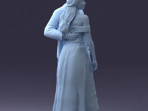 000253 Wedding Couple 0219 3dp 3D Print Model