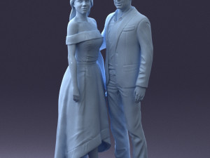 style couple 0219 3d print ready 3D प्रिंट मॉडल