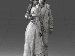 style couple 0219 3d print ready 3D प्रिंट मॉडल