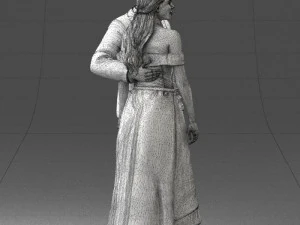 000253 Wedding Couple 0219 3dp 3D Print Model