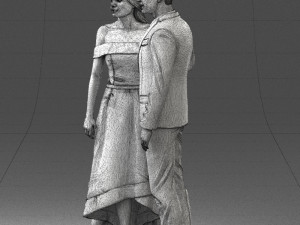 style couple 0219 3d print ready 3D प्रिंट मॉडल