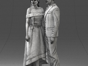 style couple 0219 3d print ready 3D प्रिंट मॉडल