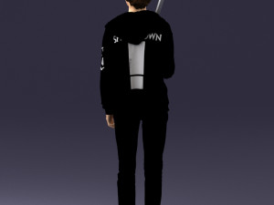 man with sword 0107 3d print ready 3D प्रिंट मॉडल