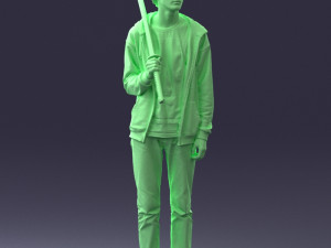 man with sword 0107 3d print ready 3D प्रिंट मॉडल