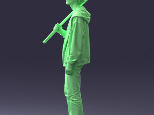 man with sword 0107 3d print ready 3D प्रिंट मॉडल