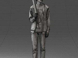 man with sword 0107 3d print ready 3D प्रिंट मॉडल