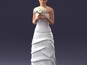 bride 1009 3D Model