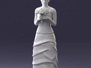 pengantin 1009 Model 3D