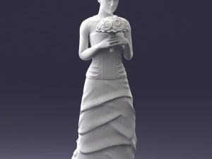 pengantin 1009 Model 3D