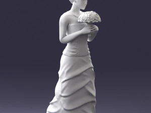 pengantin 1009 Model 3D