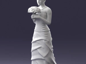 pengantin 1009 Model 3D