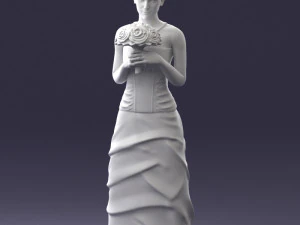 pengantin 1009 Model 3D