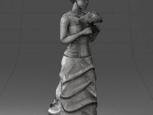 pengantin 1009 Model 3D