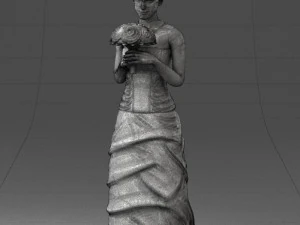 pengantin 1009 Model 3D