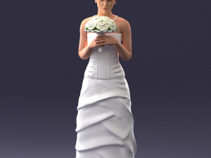 bride 1009 3d print ready 3D Принт Модель