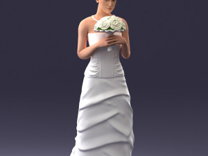 bride 1009 3d print ready 3D Принт Модель